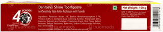 Dentosys Shine Toothpaste 100Gm